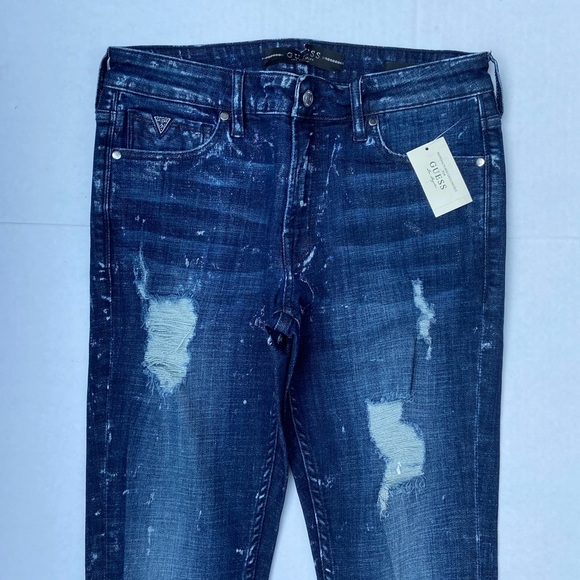 New GUESS Mens Skinny Jeans SZ 32 - Picture 4 of 11